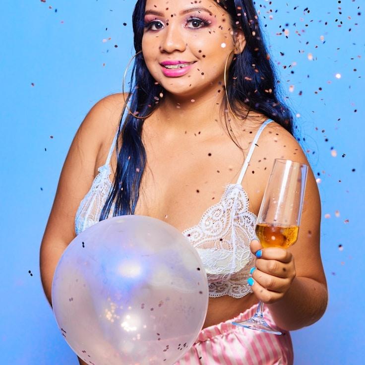 Portrait of Maya Chen, group coordinator and fusion cooking expert